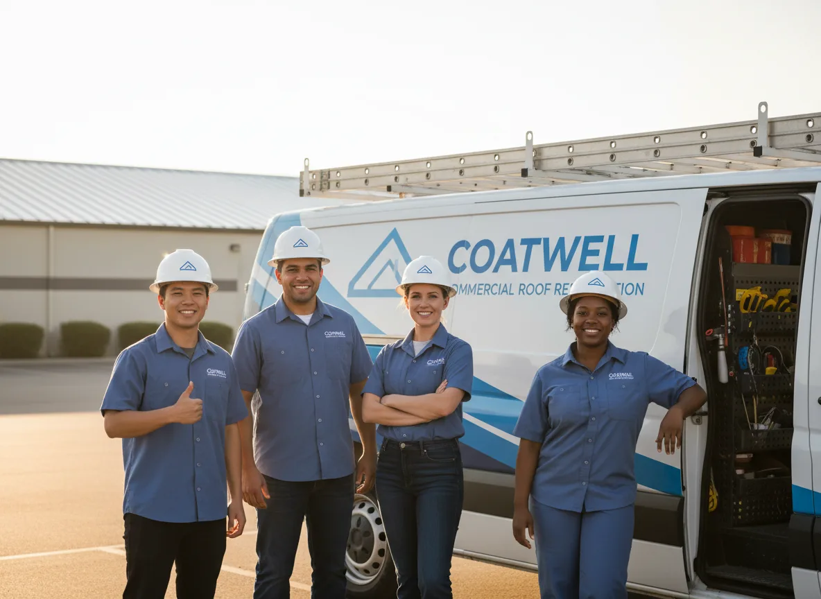 Commercial roof coating company in Indore, WV